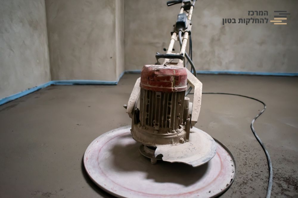 בטון מוחלק צבעים