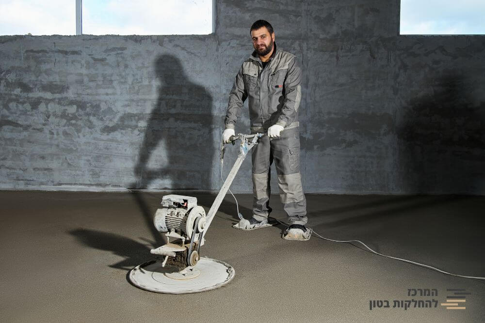 בטון מוחלק הליקופטר