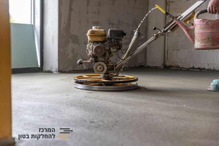 חידוש בטון מוחלק